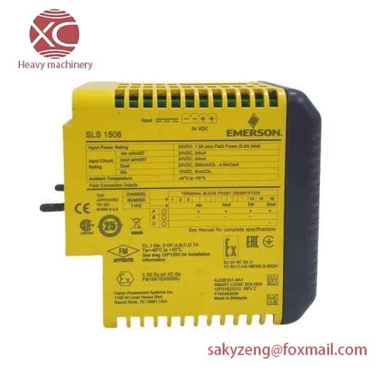 EMERSON KJ2201X1-BA1 12P3162X212 SLS1508  Logic Solver