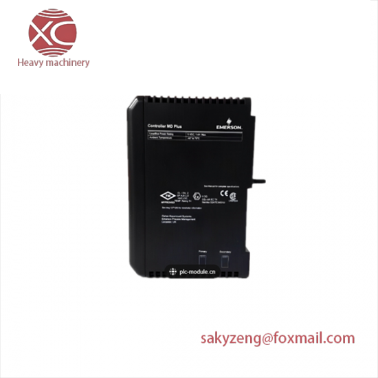 EMERSON VE3007 KJ2003X1-BB1 MD Plus Controller