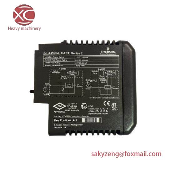 Emerson VE4003S2B2 DeltaV Analog Input Module