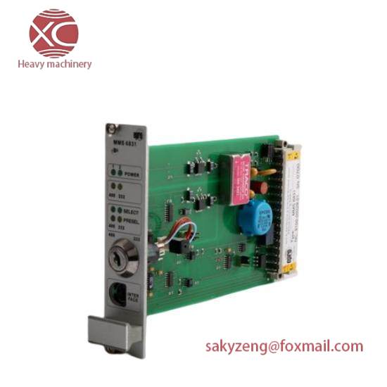 EPRO EMERSON MMS 6831 Interface Card