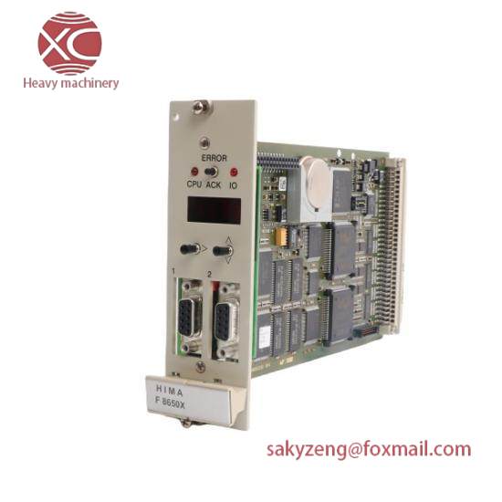 F 8650X  Central module  Hima