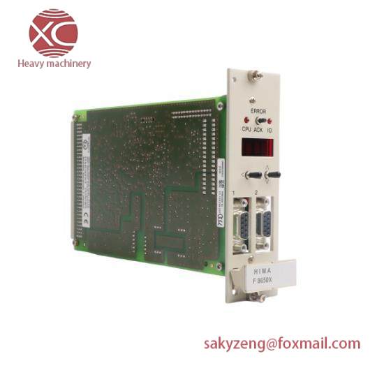 F 8650X  Central module  Hima
