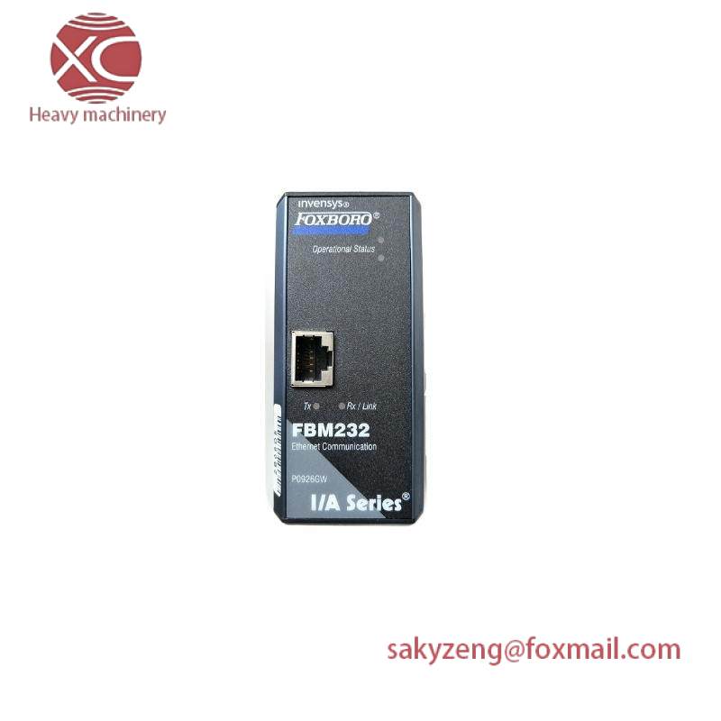 FOXBORO FBM232 Mbps Ethernet, Single