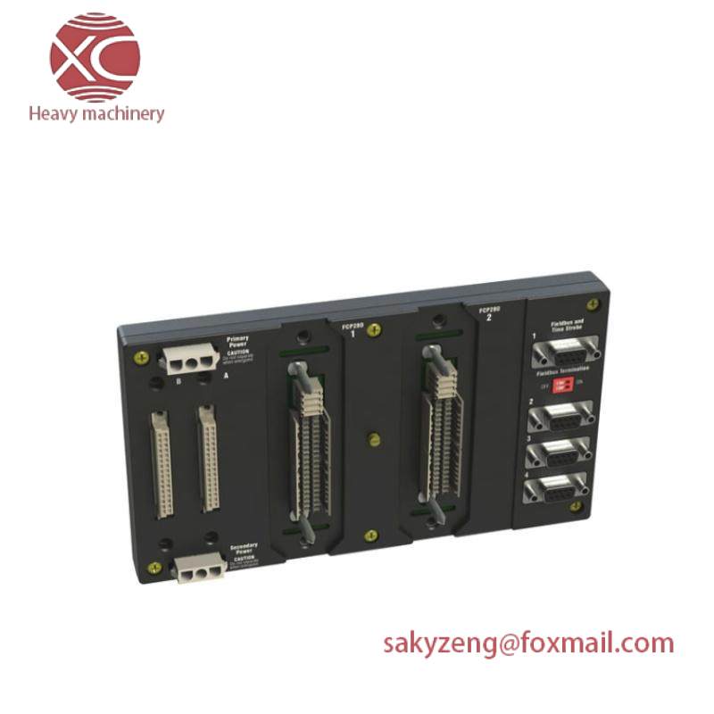 FOXBORO RH924YF DIN-Rail Mounted Modular Baseplate