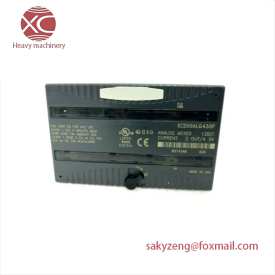 GE FANUC IC200ALG430F analog mixed module