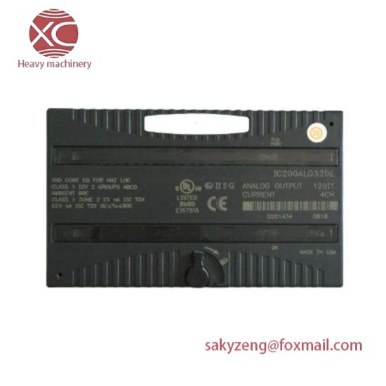 GE FANUC IC200ALG620 Analog Input I/O