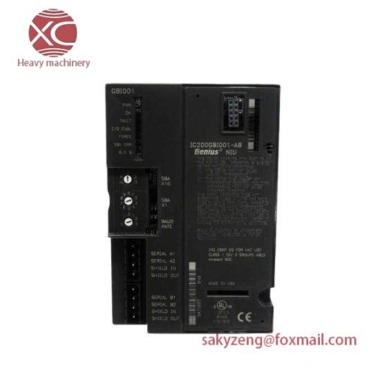 GE FANUC IC200GBI001