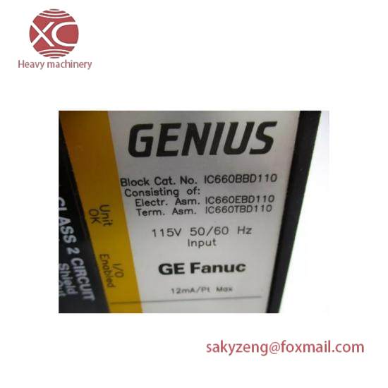 GE FANUC IC660BBD110 Discrete I/O
