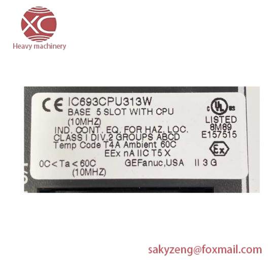 GE FANUC IC693CPU313W Series 90-30
