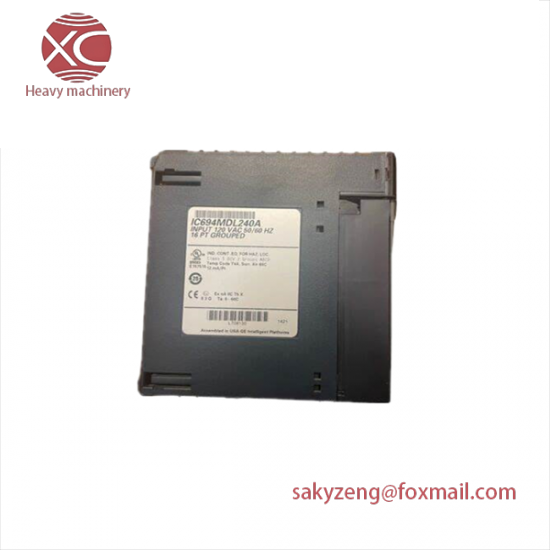 GE FANUC IC694MDL240A 120 Volt AC Input Module