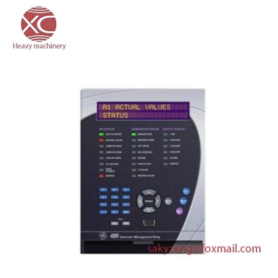 GE Fanuc SR489-P5-HI-A20 Motor Protection System
