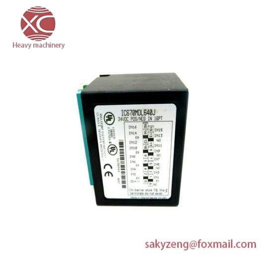 GE IC670MDL640