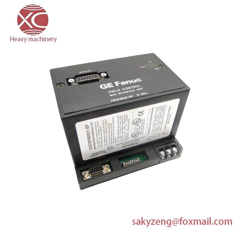 GE IC670PBI001