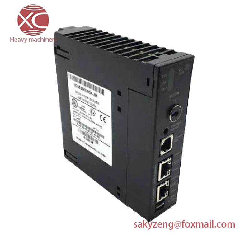 GE IC693NIU004  Ethernet Network Interface Unit