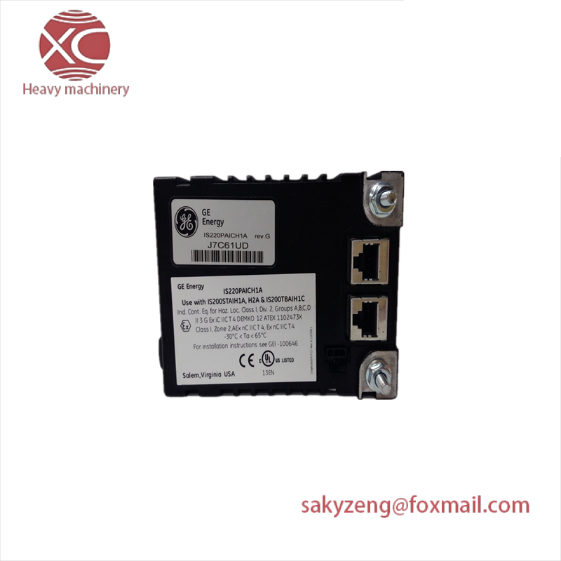 GE IS220PAICH1A Analog I/O board