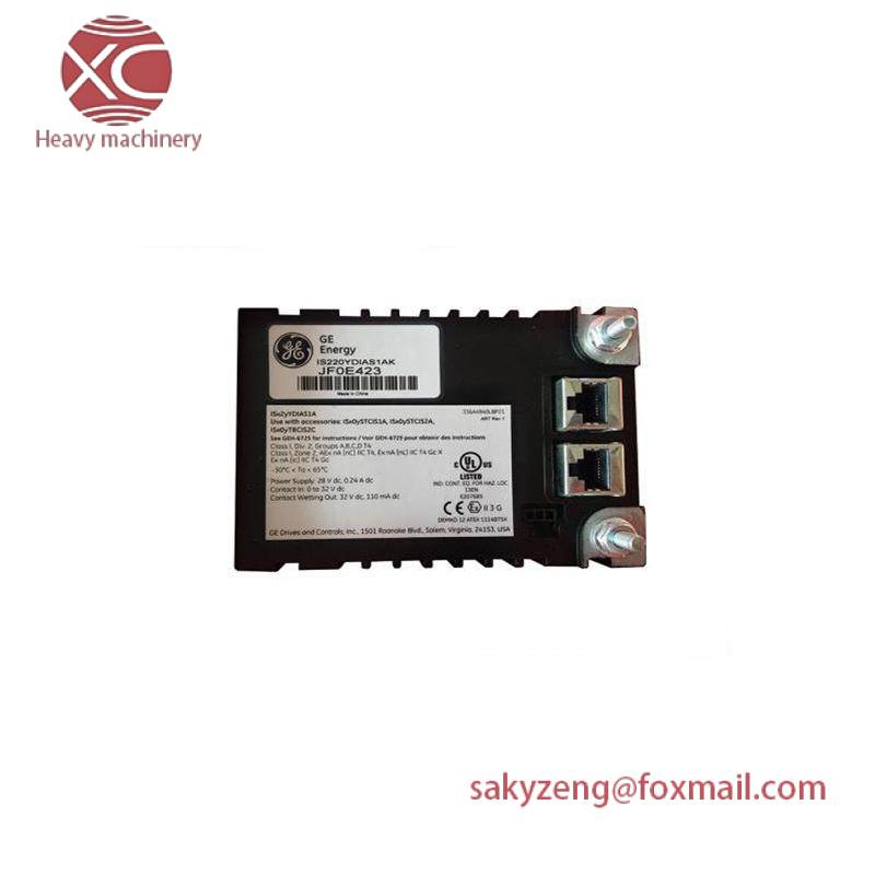 GE IS220YDIAS1AK I/O module