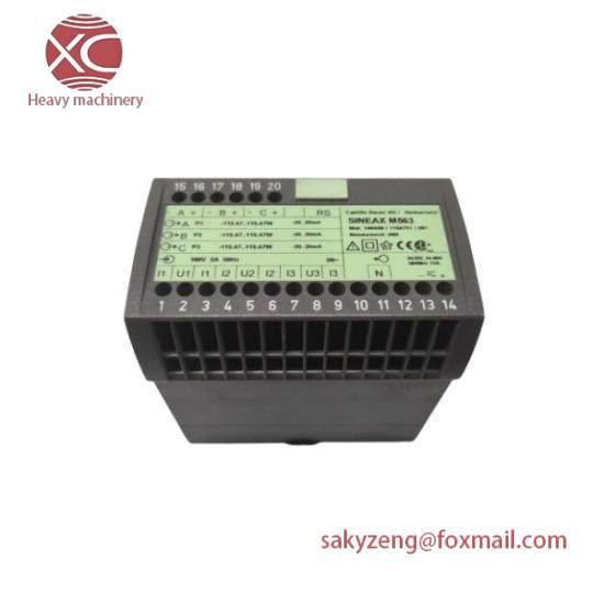 GMC SINEAX M563 Analog Out
