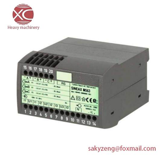 GMC SINEAX M563 Analog Out