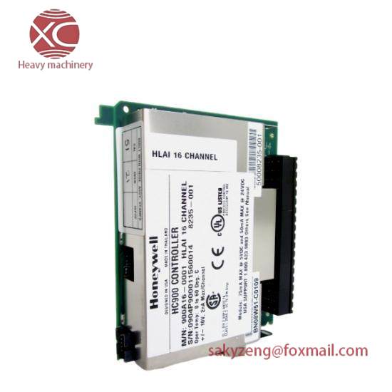 Honeywell 900A16-0001  OUTPUT MODULE 16 CHANNEL