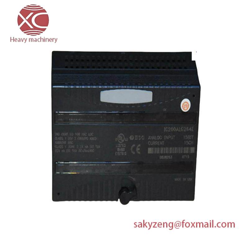GE IC200ALG264E Current Analog Input Module