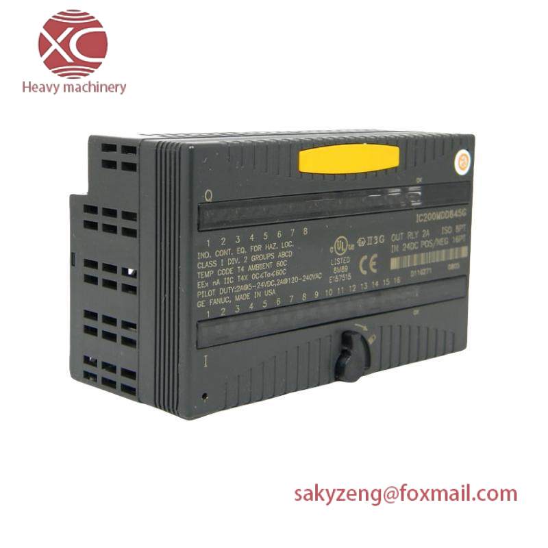 GE Fanuc IC200MDD845 Mixed I/O module