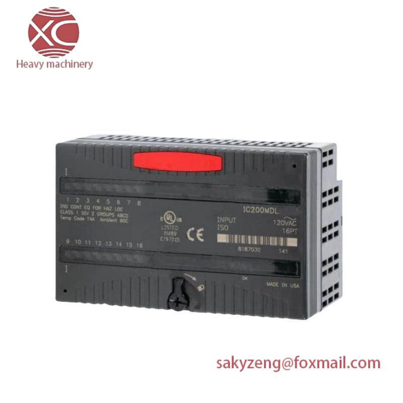 GE IC200MDL744 5 volt backplane current
