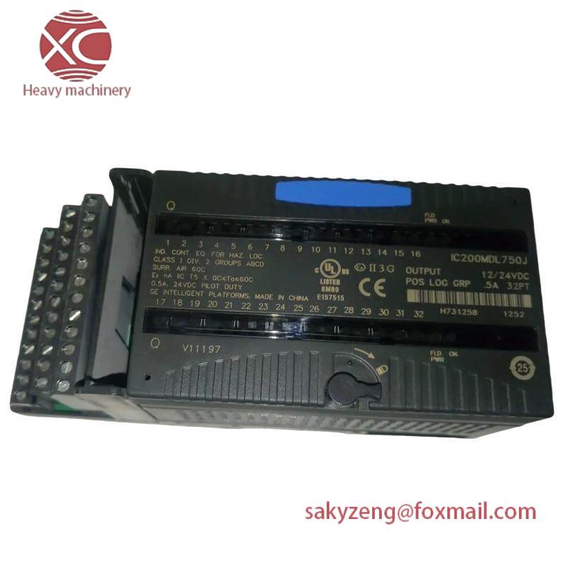 GE IC200MDL750J VersaMax output module