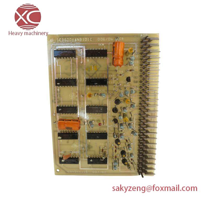 GE IC3600VANB1D1C Control PLC Annunciator Board