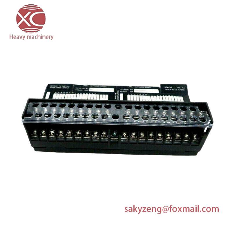 GE IC670CHS001E I/O Base, Barrier Style
