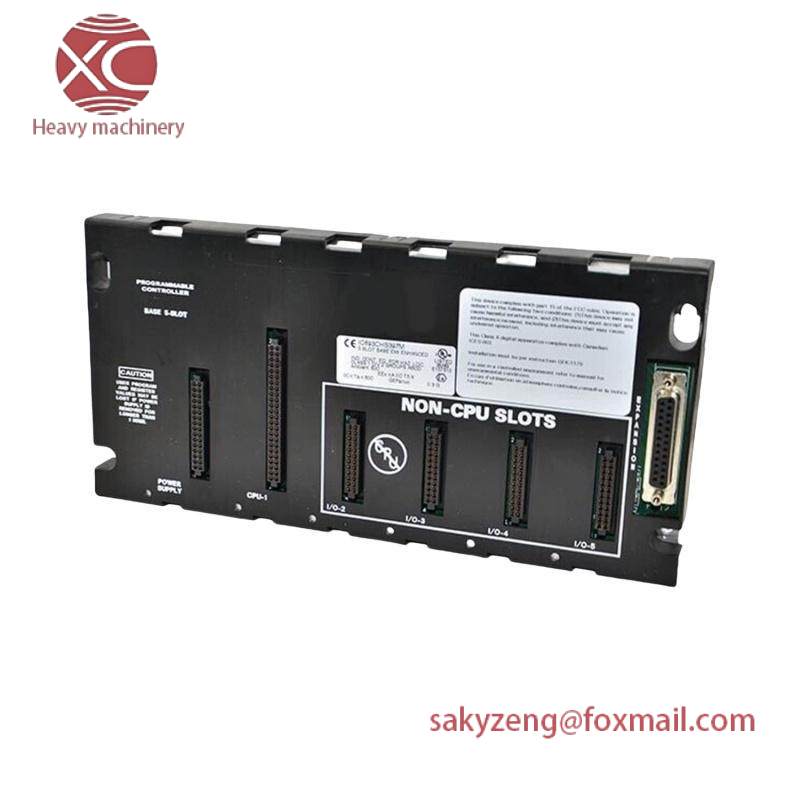 GE IC693CHS397 5-slot modular CPU baseplate