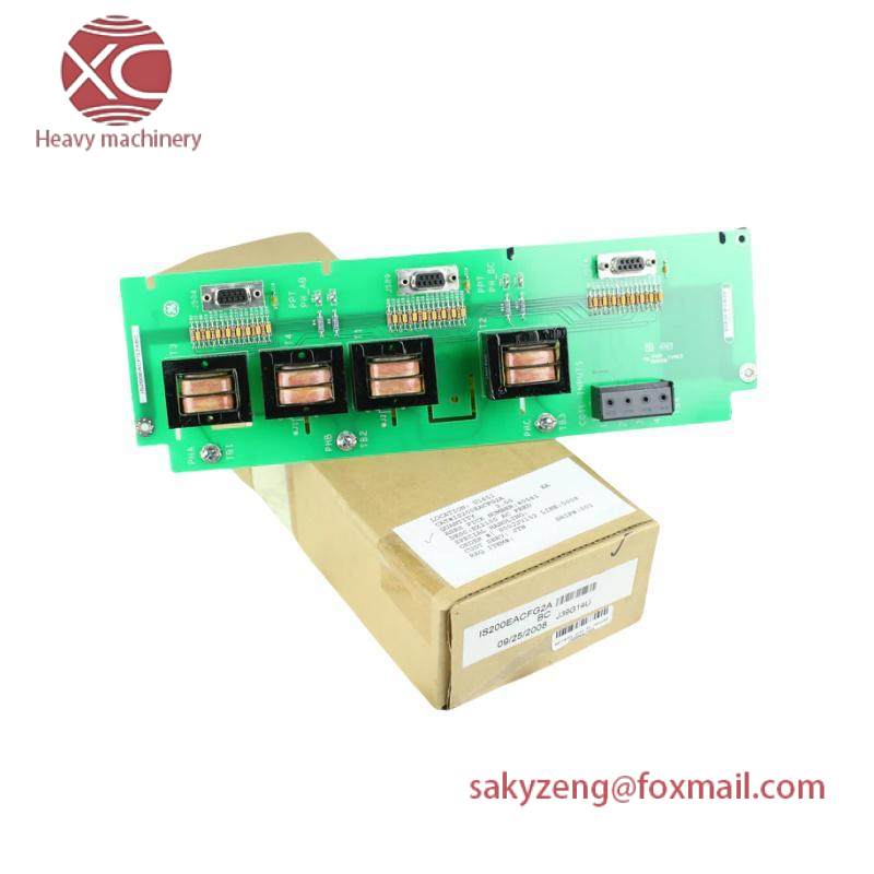 GE IS200EACFG2A long printed circuit board
