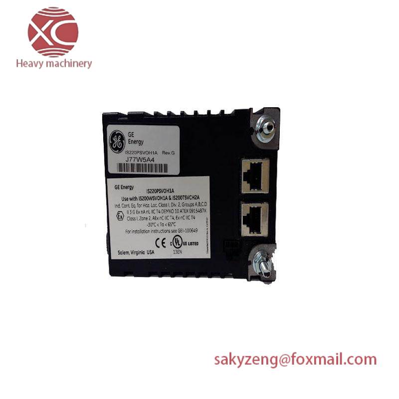 GE IS220PSVOH1A (NO REV) Boards & Turbine Control