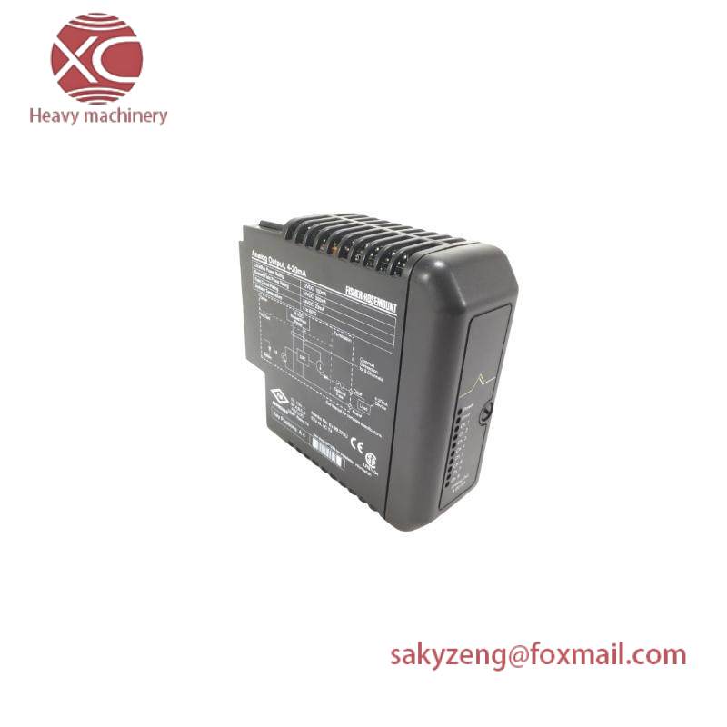EMERSON KJ3002X1-BB1 12P0683X092 Analog output