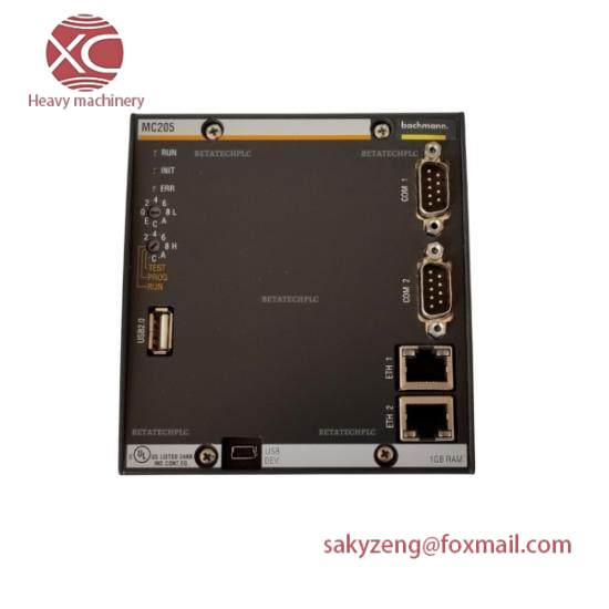 MC205  Processor Module  Bachmann