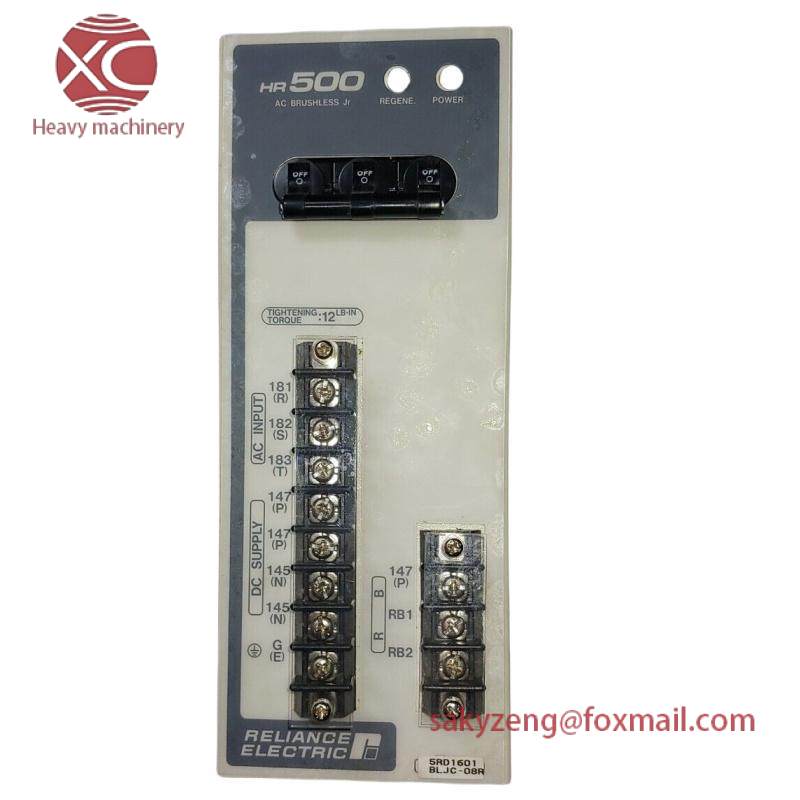 RELIANCE ELECTRO HR500 BLJC-08R 5RD1601 Servo Drive