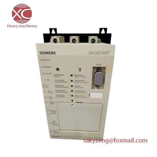 SIEMENS 3RW2920-1BC05 spare control unit