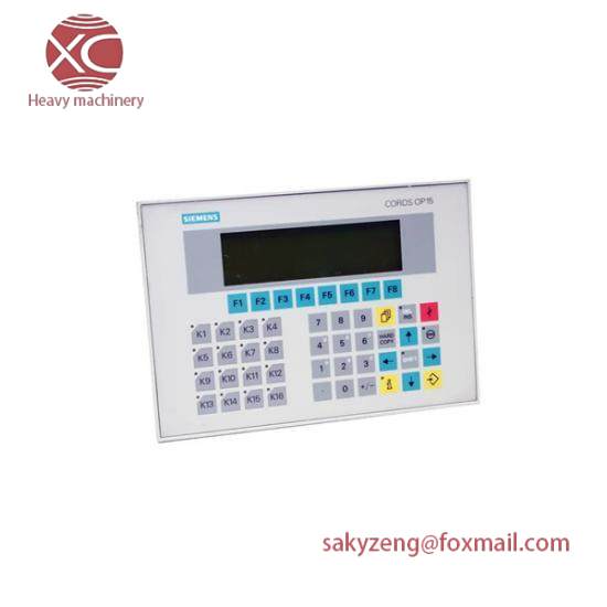 SIEMENS 6AV3515-1MA30 OP15/C1 Operator Panel