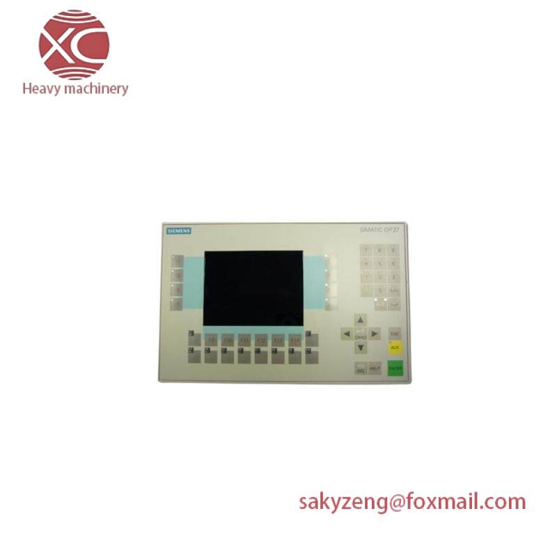 SIEMENS 6AV3627-1LK00-1AX0 OPERATOR INTERFACE