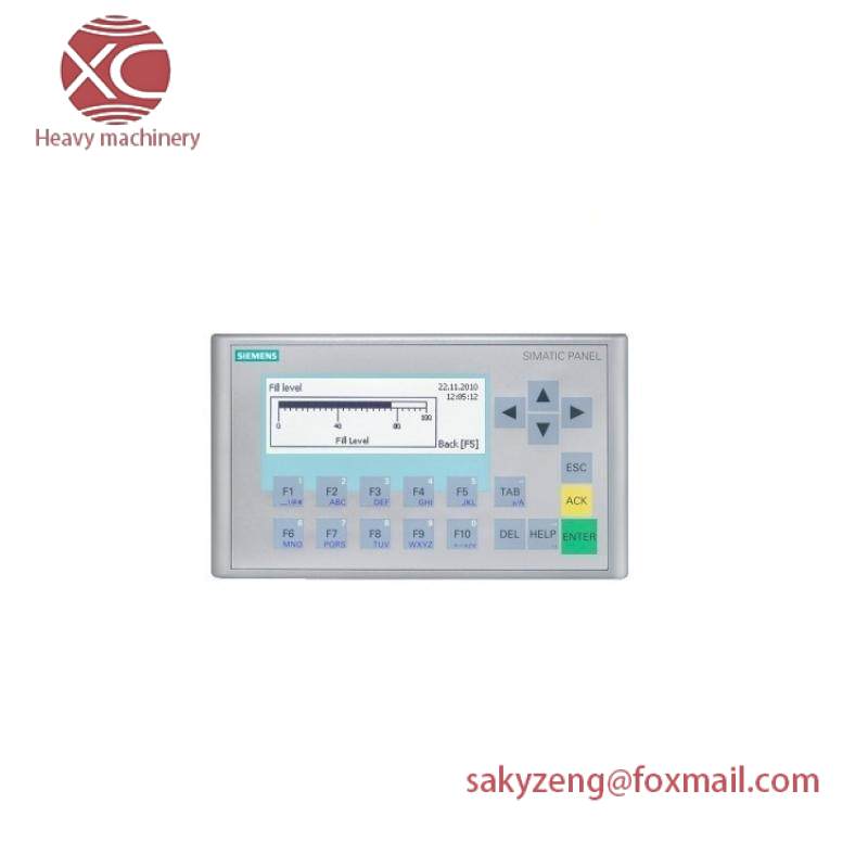 SIEMENS 6AV6647-0AH11-3AX0 BASIC PANEL