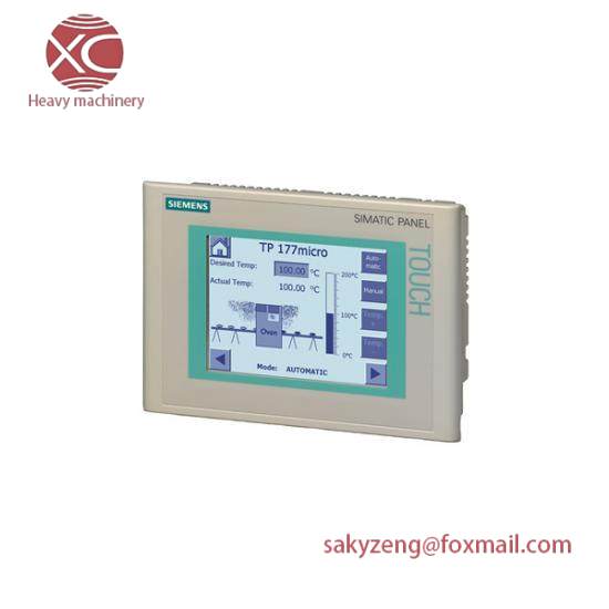 SIEMENS 6AV6 640-0CA11-0AX1 Touch Panel