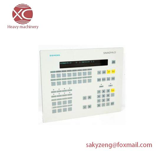 SIEMENS 6DD1670-0AF0 Operator Panel