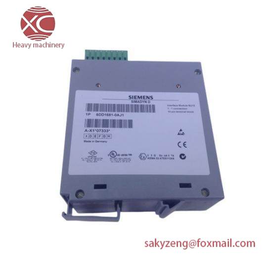 SIEMENS 6DD1681-0AJ1 SU 12 Converter
