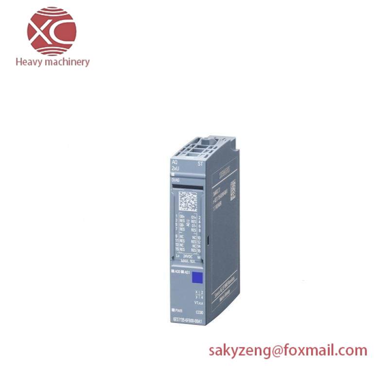 SIEMENS 6ES7135-6FB00-0BA1 analog output module