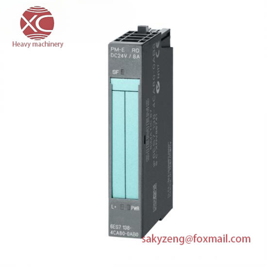Siemens 6ES7138-4CA50-0AB0 I/O Power module