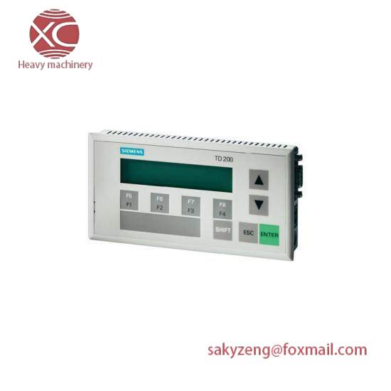 Siemens  6ES7272-0AA20-0YA0  TD 200 Display Panel
