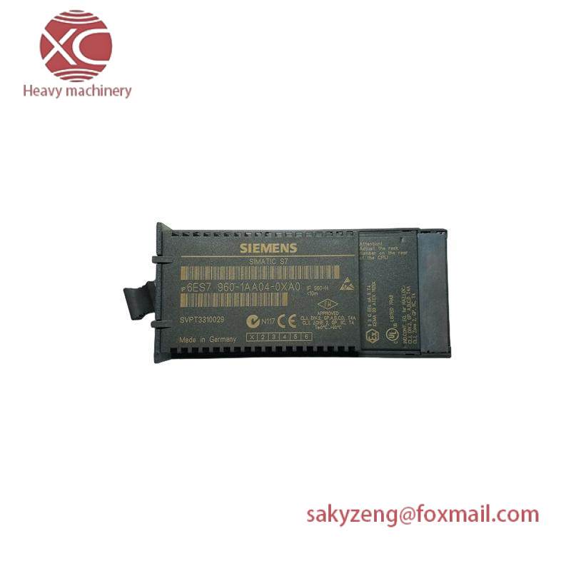SIEMENS 6ES7960-1AA04-0XA0 SYNCHRONIZATION MODULE
