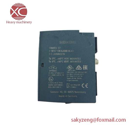 Siemens 6ES7 134-6JD00-0CA1  Analog Input Module