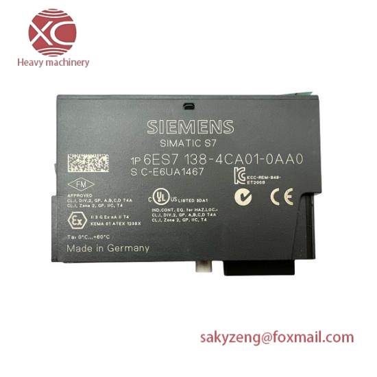 Siemens 6ES7 138-4CA01-0AA0  Power Module