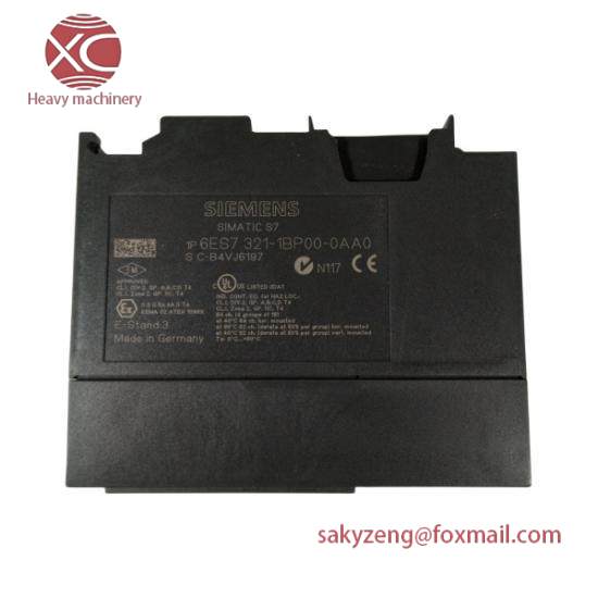 Siemens 6ES7 321-1BP00-0AA0  Digital Input Module