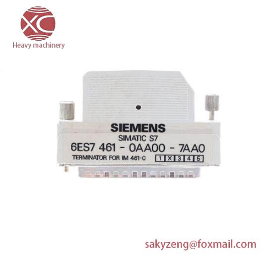 Siemens 6ES7 461-0AA00-7AA0  Terminating Connector for IM 461-0 Interface Module